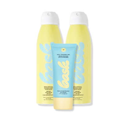 Bask Suncare Sunscreen SPF 30 The Transparent Trio