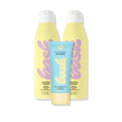 Bask Suncare Sunscreen SPF 50 The Transparent Trio