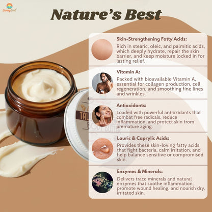 White Chocolate Tallow &amp; Honey Body Butter (2oz)