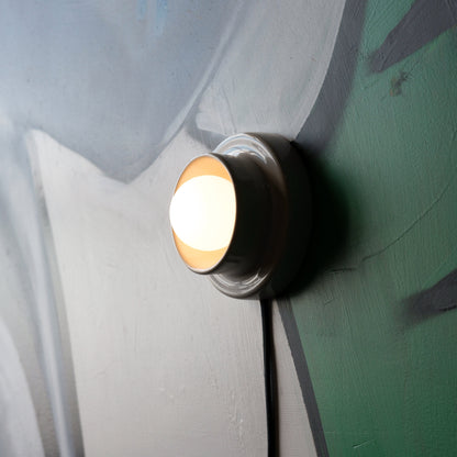 Misewell Lamps White Glossy / Hard-wired (Dimmable) Q Sconce