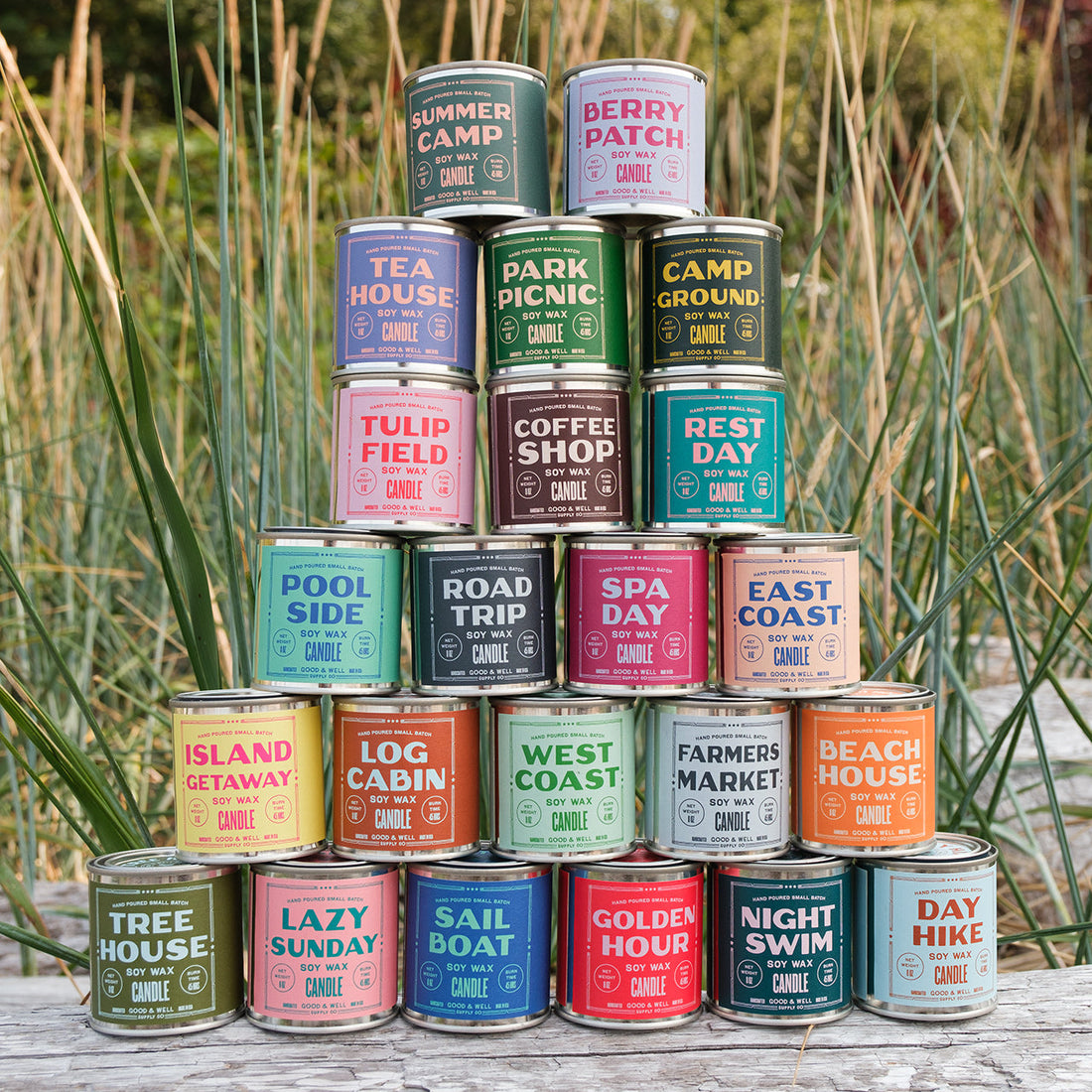 Golden Hour Happy Place Candle - My American Goods