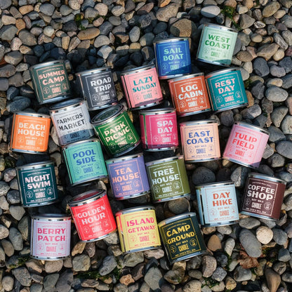 Good &amp; Well Supply Co Candles Coffee Shop Happy Place Candle