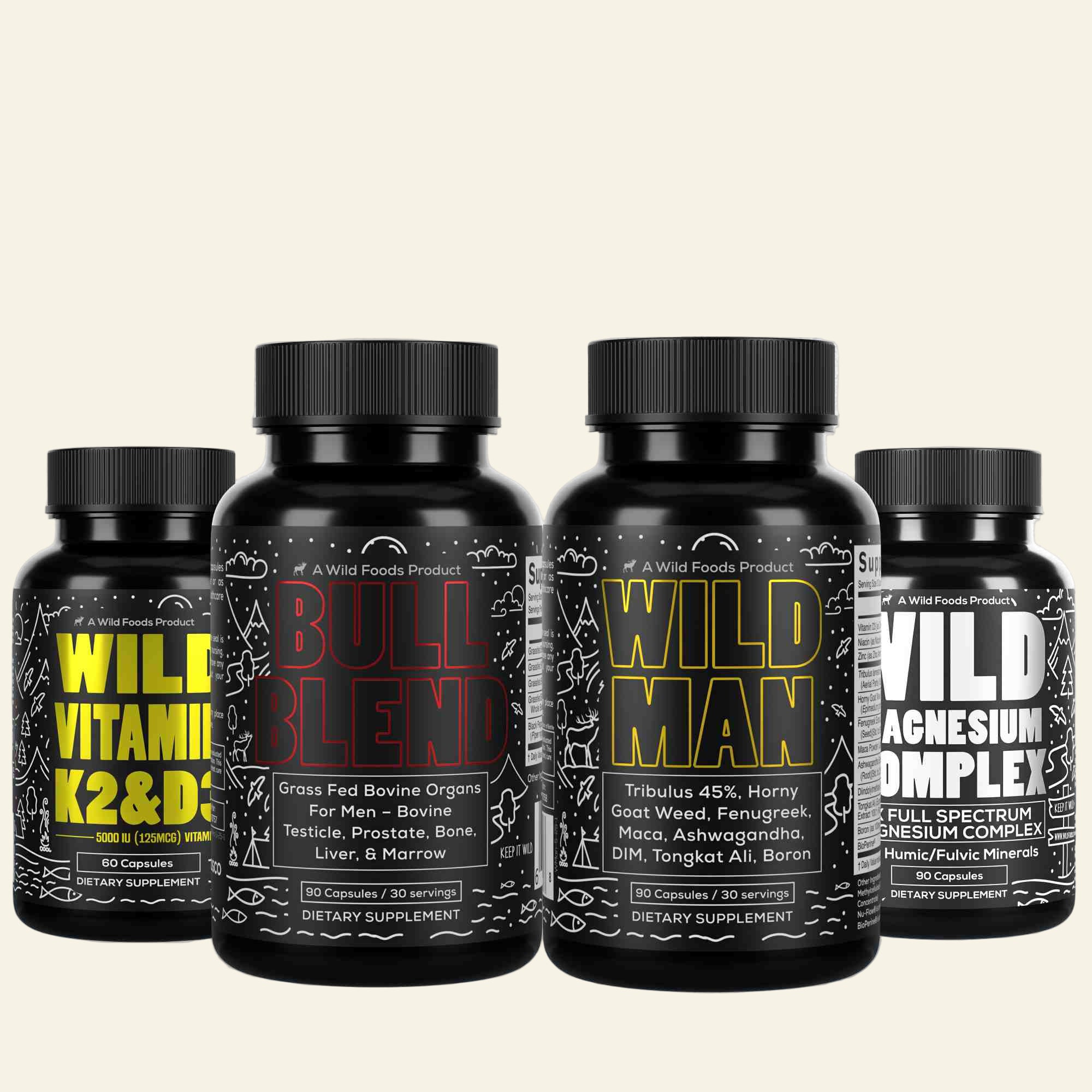Wild Man Bundles: Natural Anabolic Support