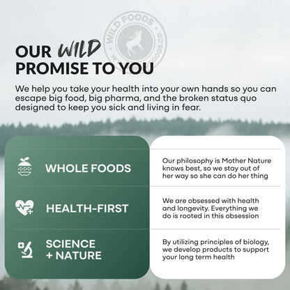 Wild Foods Supplements Wild Man Herbal Stack – Male Hormone Balance &amp; Performance