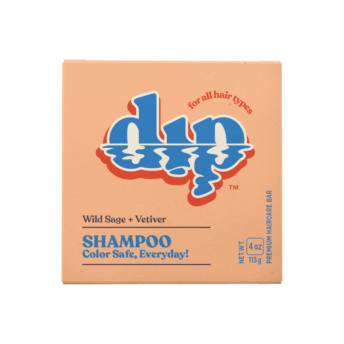Dip Shampoo Bar: Color Safe, Everyday - Wild Sage &amp; Vetiver