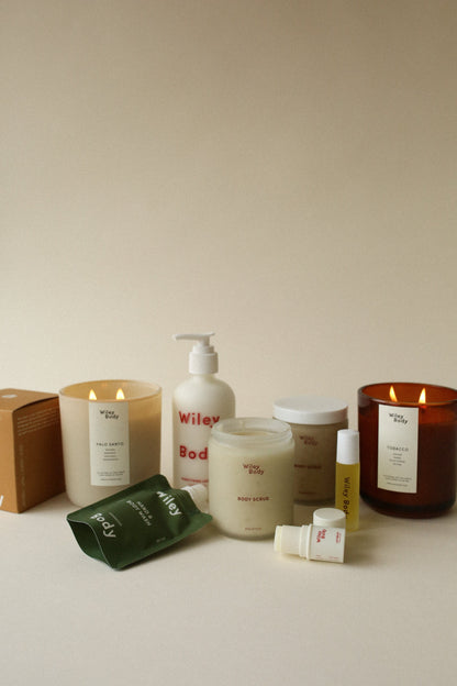 Wiley Body Candle The Candle - Palo Santo