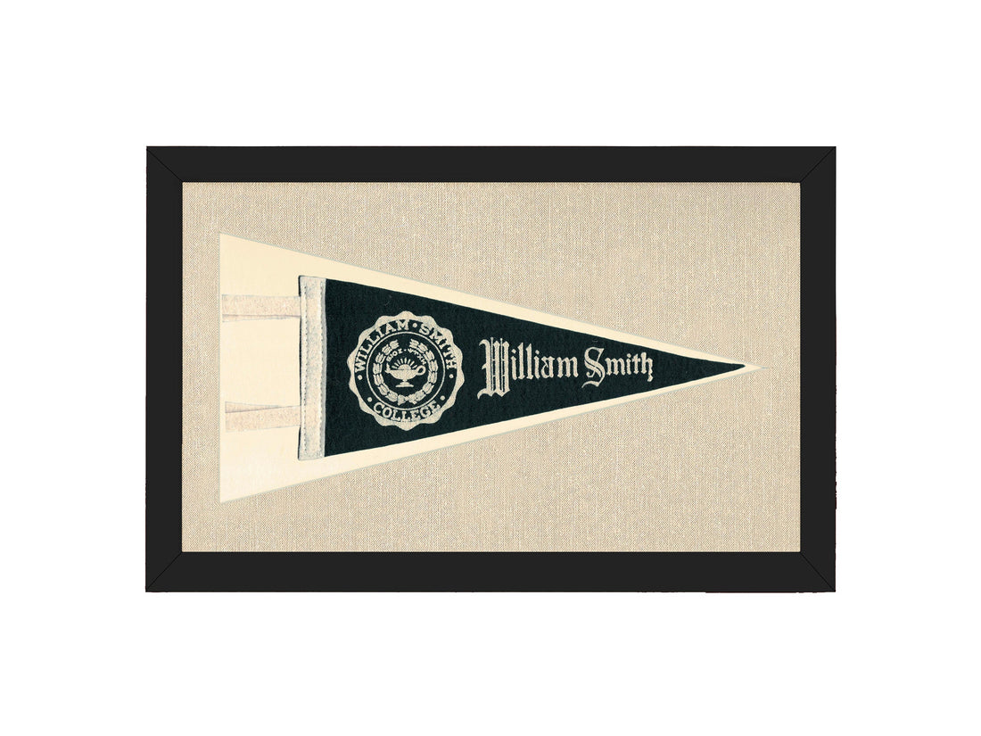 Vintage William Smith College Pennant