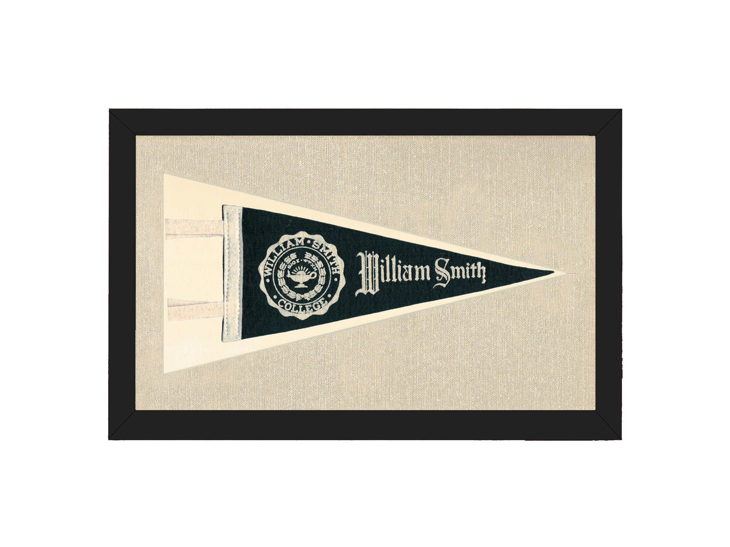 Vintage William Smith College Pennant