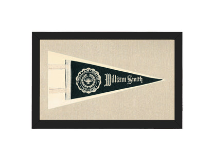 Vintage William Smith College Pennant