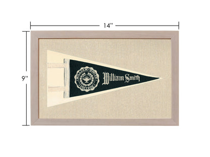 Vintage William Smith College Pennant