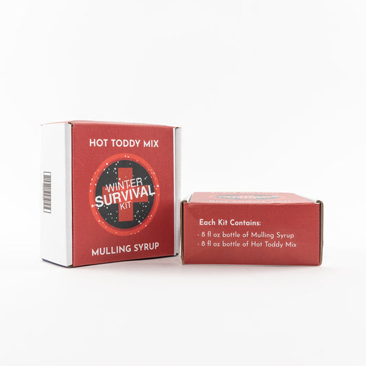 Winter Survival Kit - One Each, 8 fl oz Hot Toddy & Mulling Syrup - My American Goods