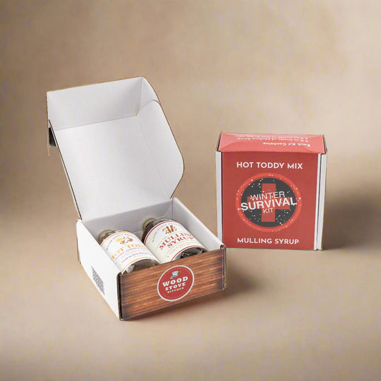 Winter Survival Kit - One Each, 8 fl oz Hot Toddy & Mulling Syrup - My American Goods