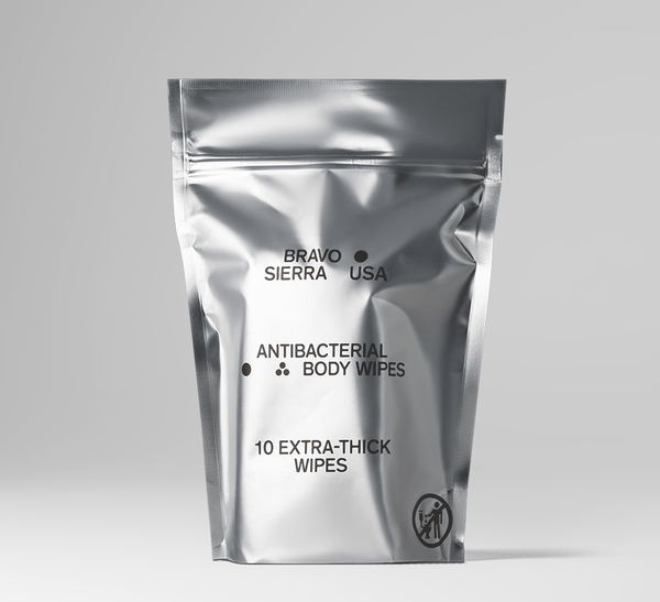 Bravo Sierra BODY WIPES Antibacterial Body Wipes