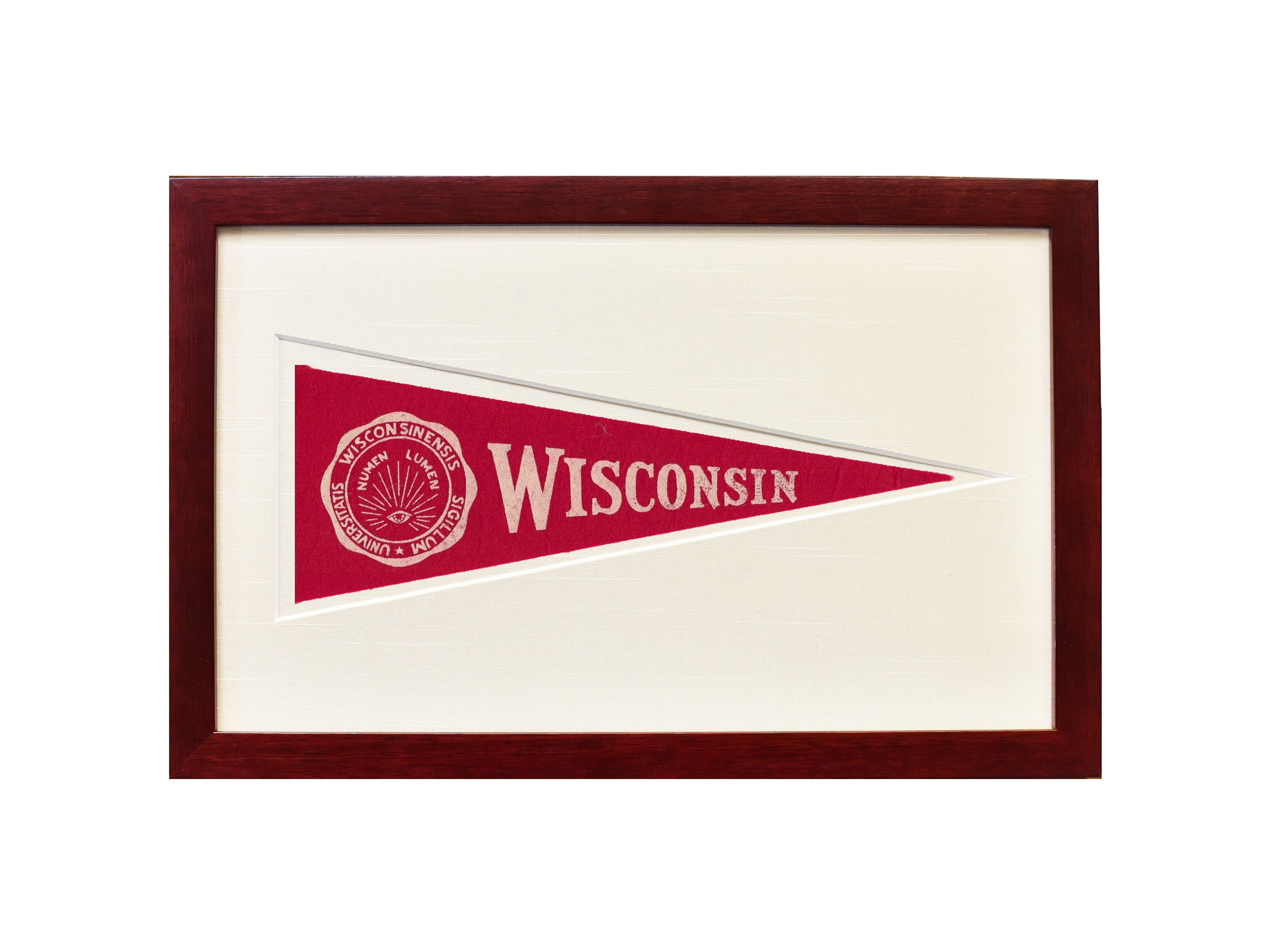 Vintage Wisconsin Hormel Pennant