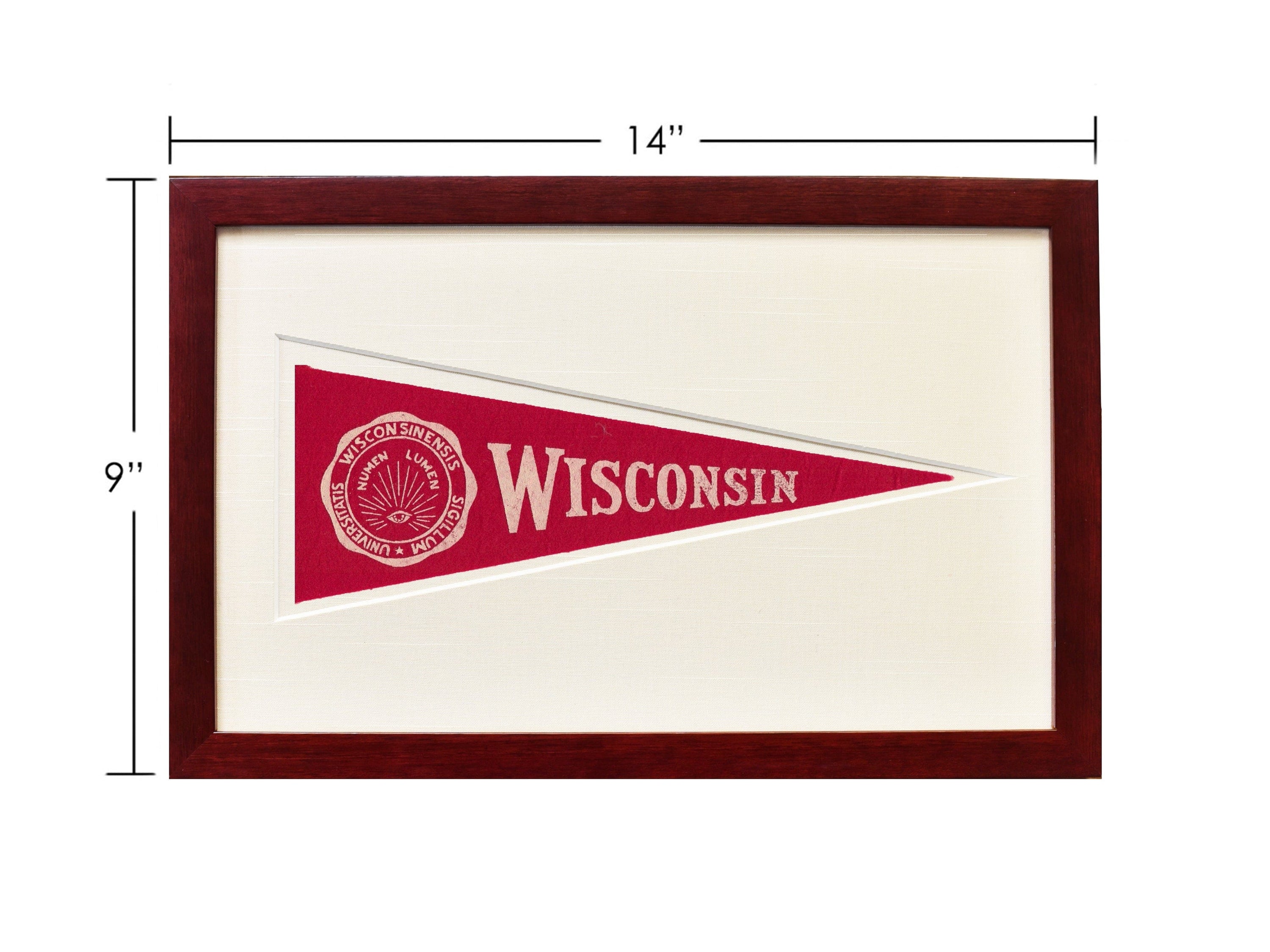 Americana Memories Vintage Wisconsin Hormel Pennant