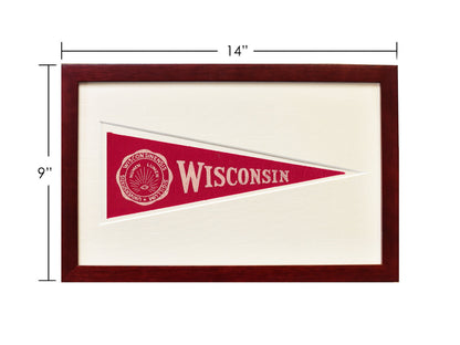 Vintage Wisconsin Hormel Pennant