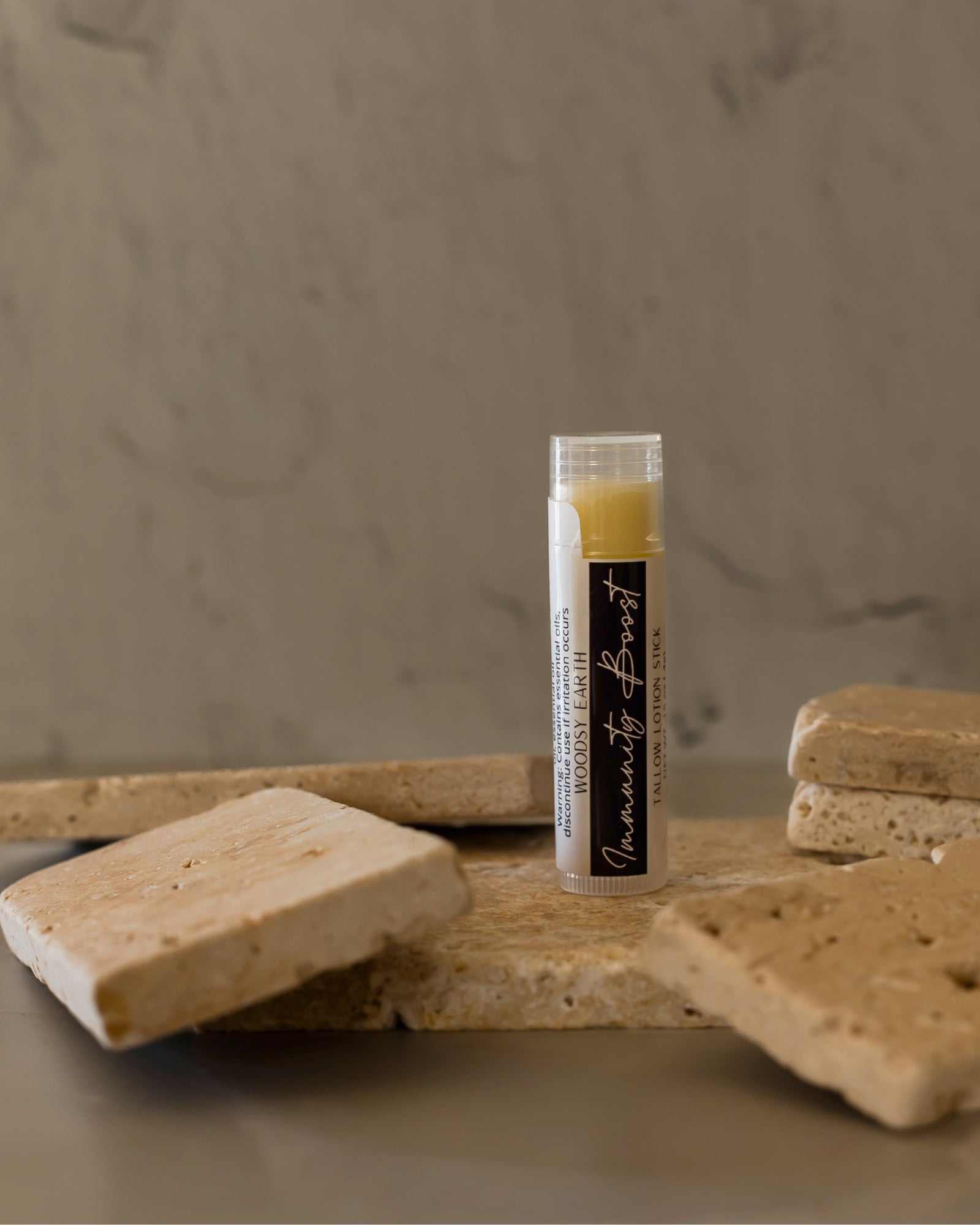 Woodsy Earth Immunity Boost Stick Immunity Boost- Tallow Lotion Stick