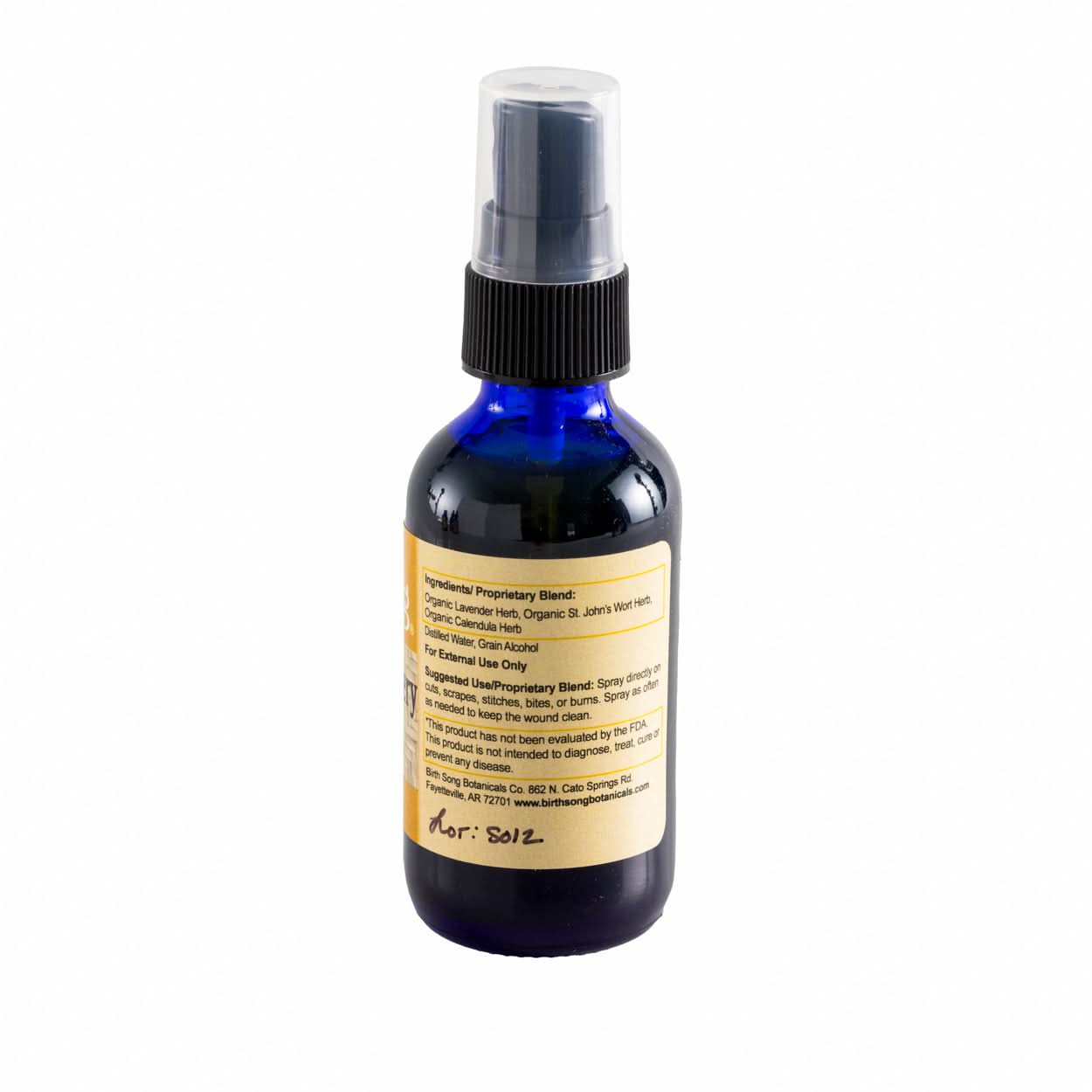 Birth Song Botanicals Co. First Aid Herbal Wound  Spray for First Aid