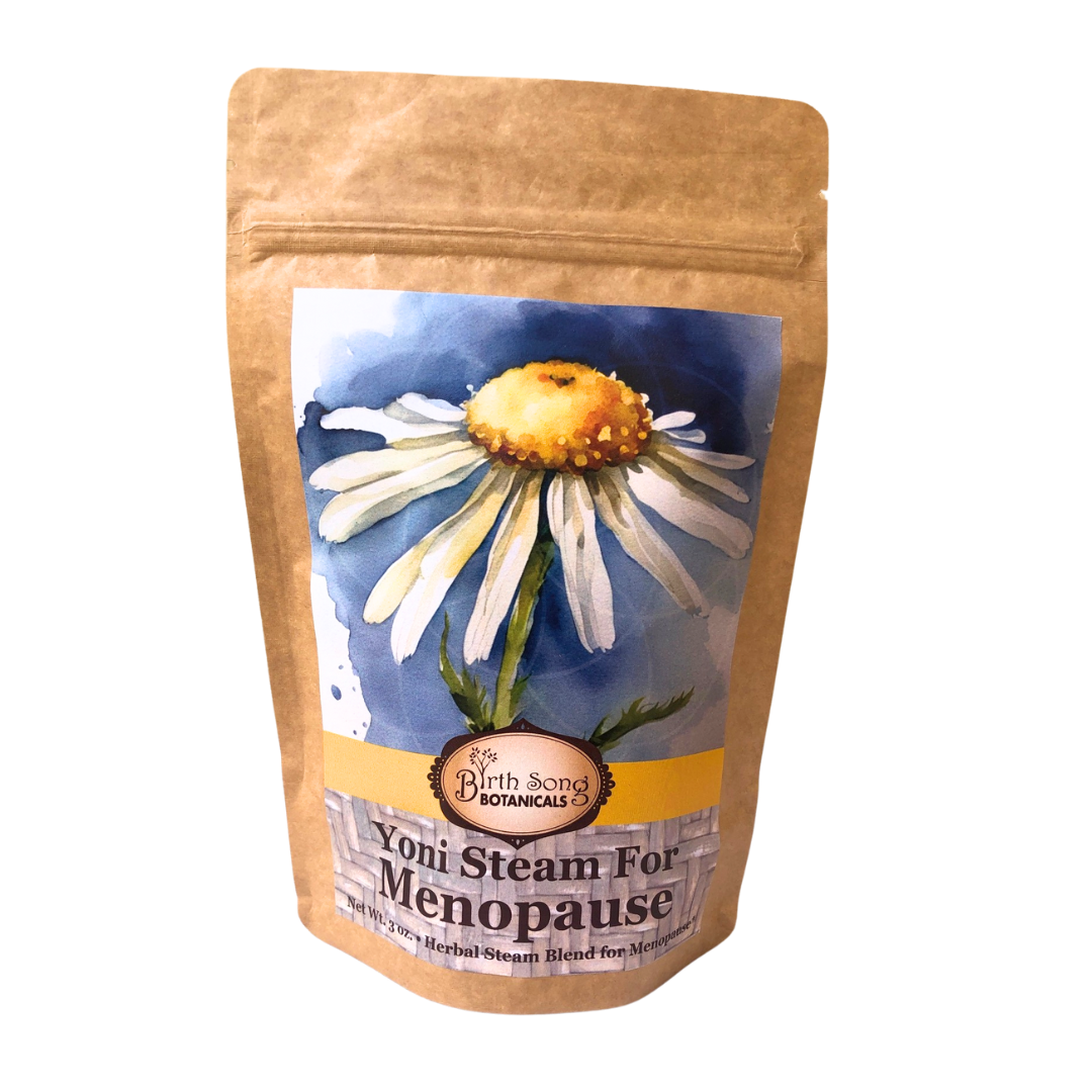 Yoni Steam for Menopause and Perimenopausal Women to Support Uterine Care* Vaginal Steaming Herbs for Wise Women* Organic Herbal V Steam 3oz - My American Goods