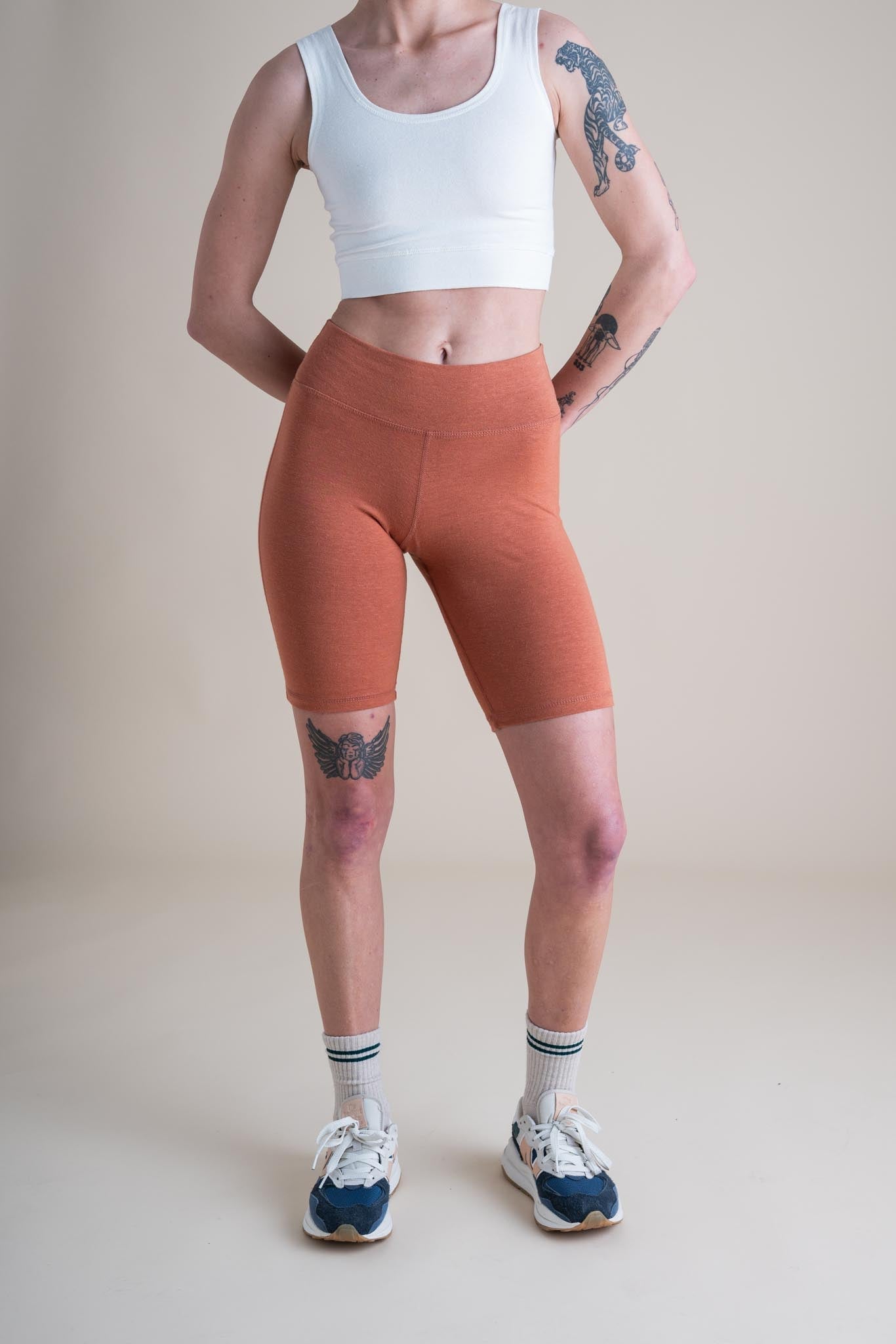 Bike Shorts in Adobe