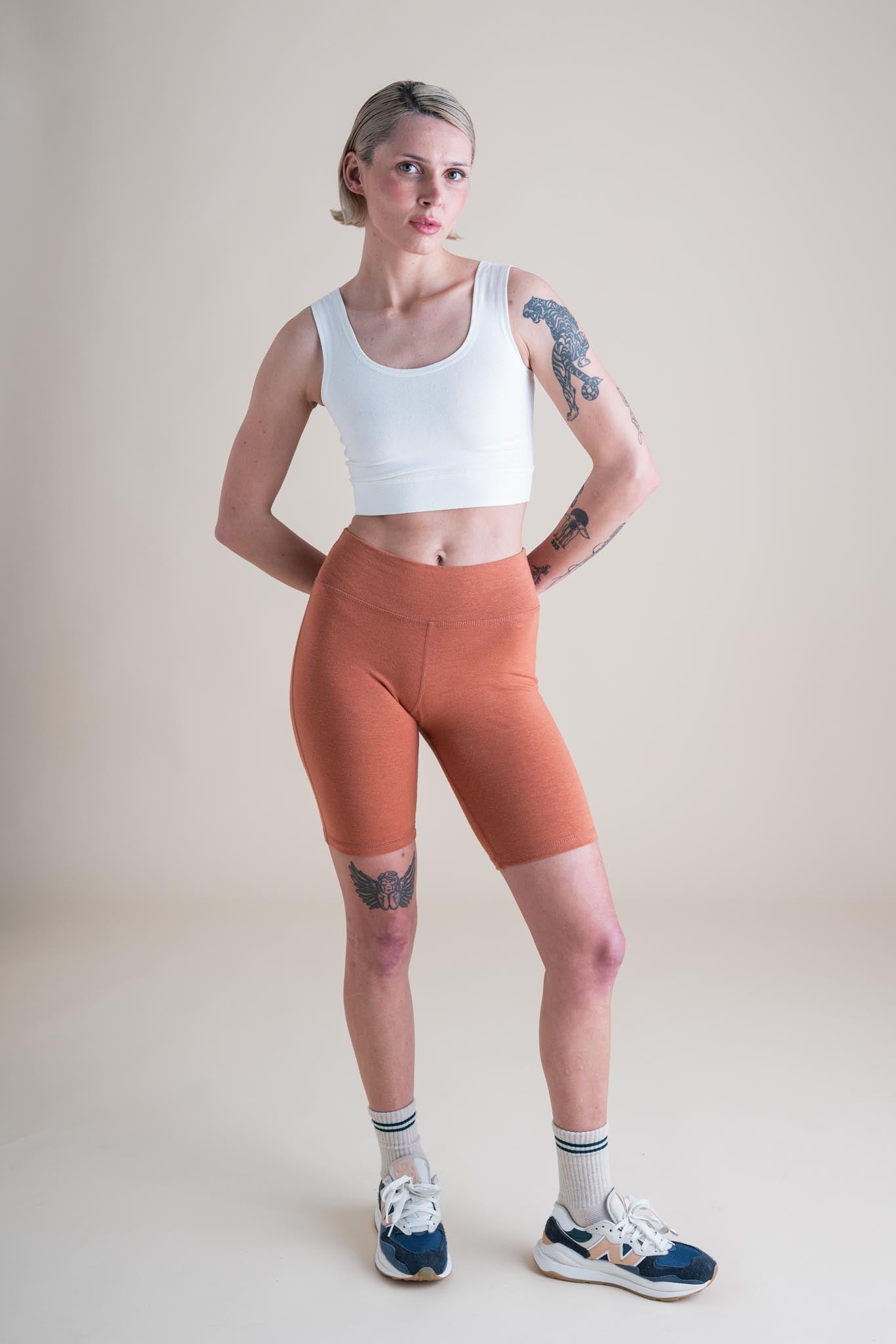 Bike Shorts in Adobe
