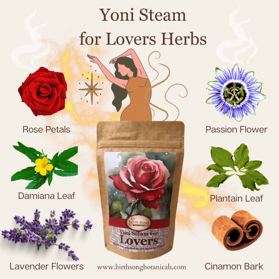 Birth Song Botanicals Co. Yoni steam Yoni Steam for Lovers