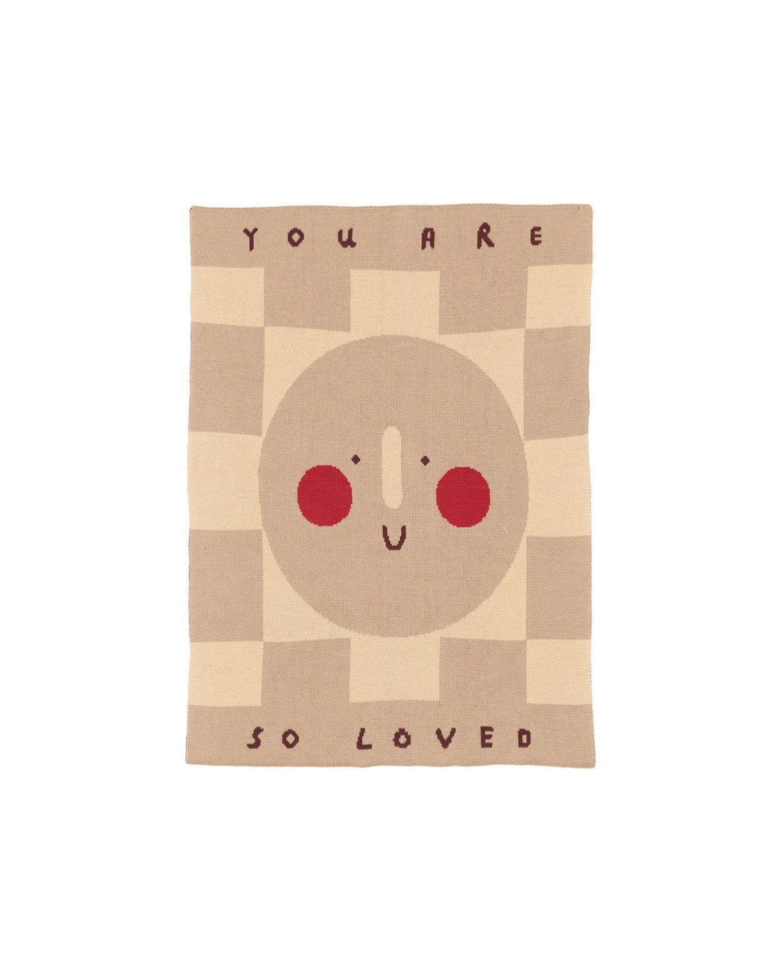 Biquette Baby Blanket Pip in Egyptian Cotton You Are So Loved - Baby &amp; Kid&