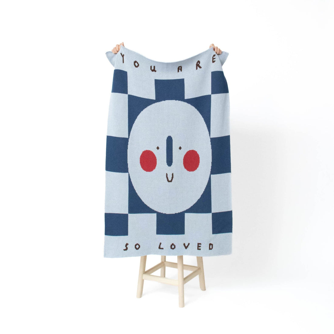 Biquette Mini Blanket Tide in Egyptian Cotton You Are So Loved - Baby &amp; Kid&