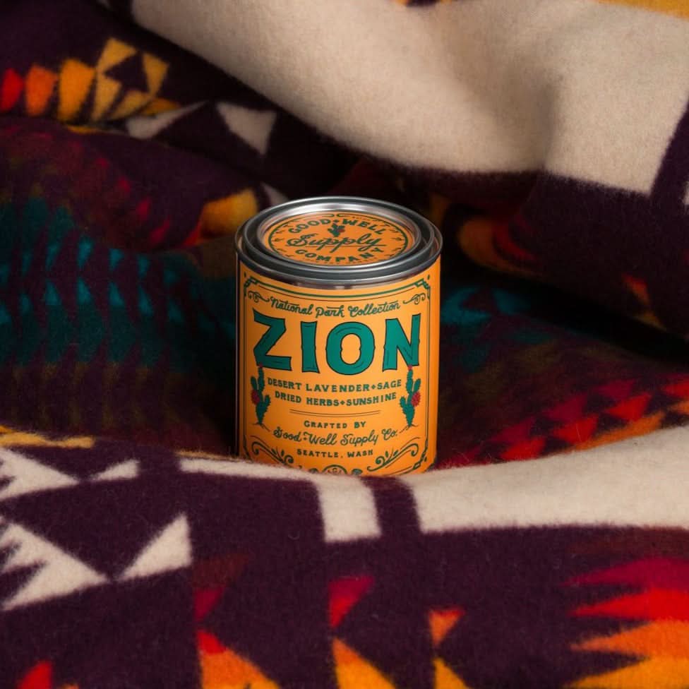 Good &amp; Well Supply Co Candles Zion National Park Candle