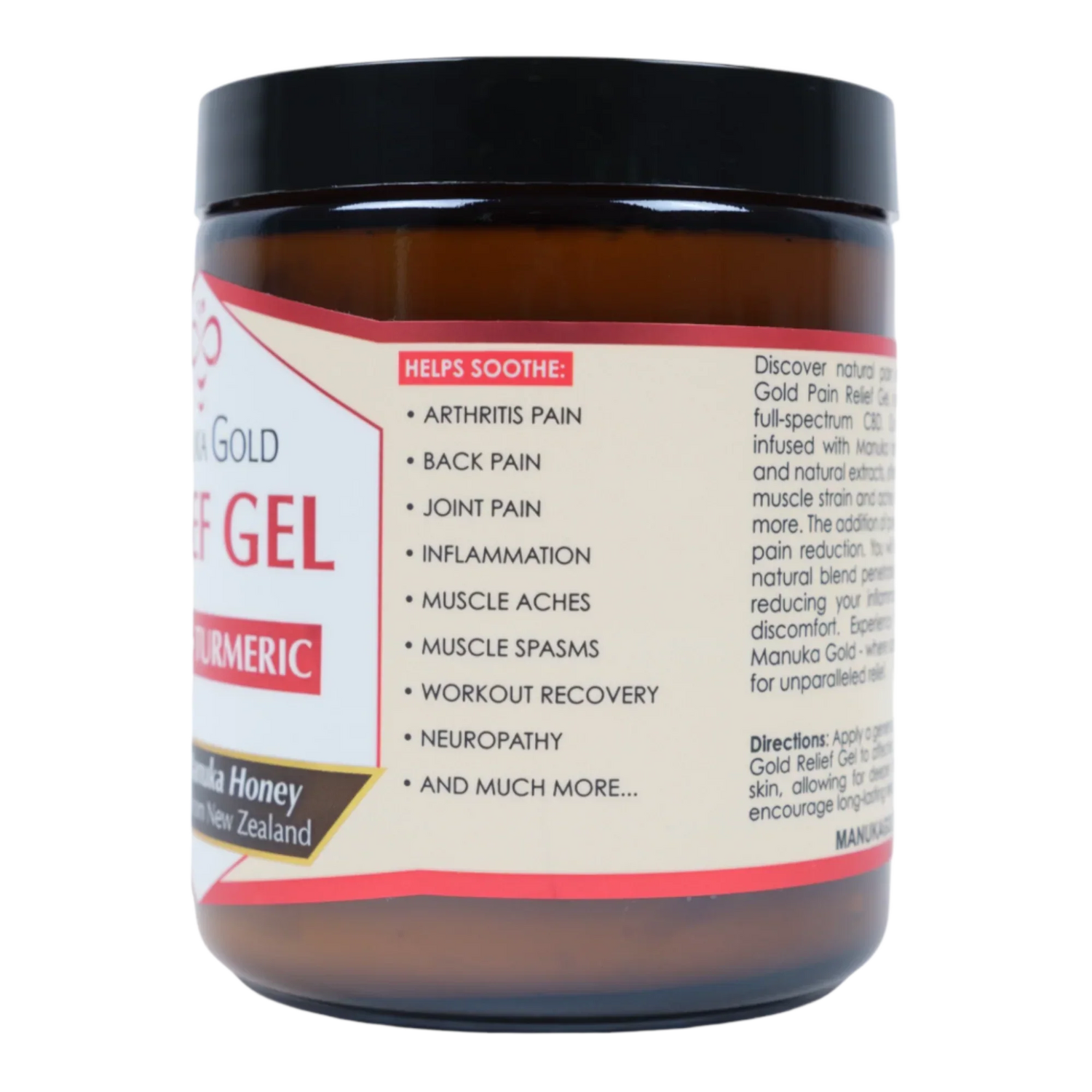 Manuka Comfort Cooling Gel | Aloe &amp; Botanicals (4 oz) - My American Goods