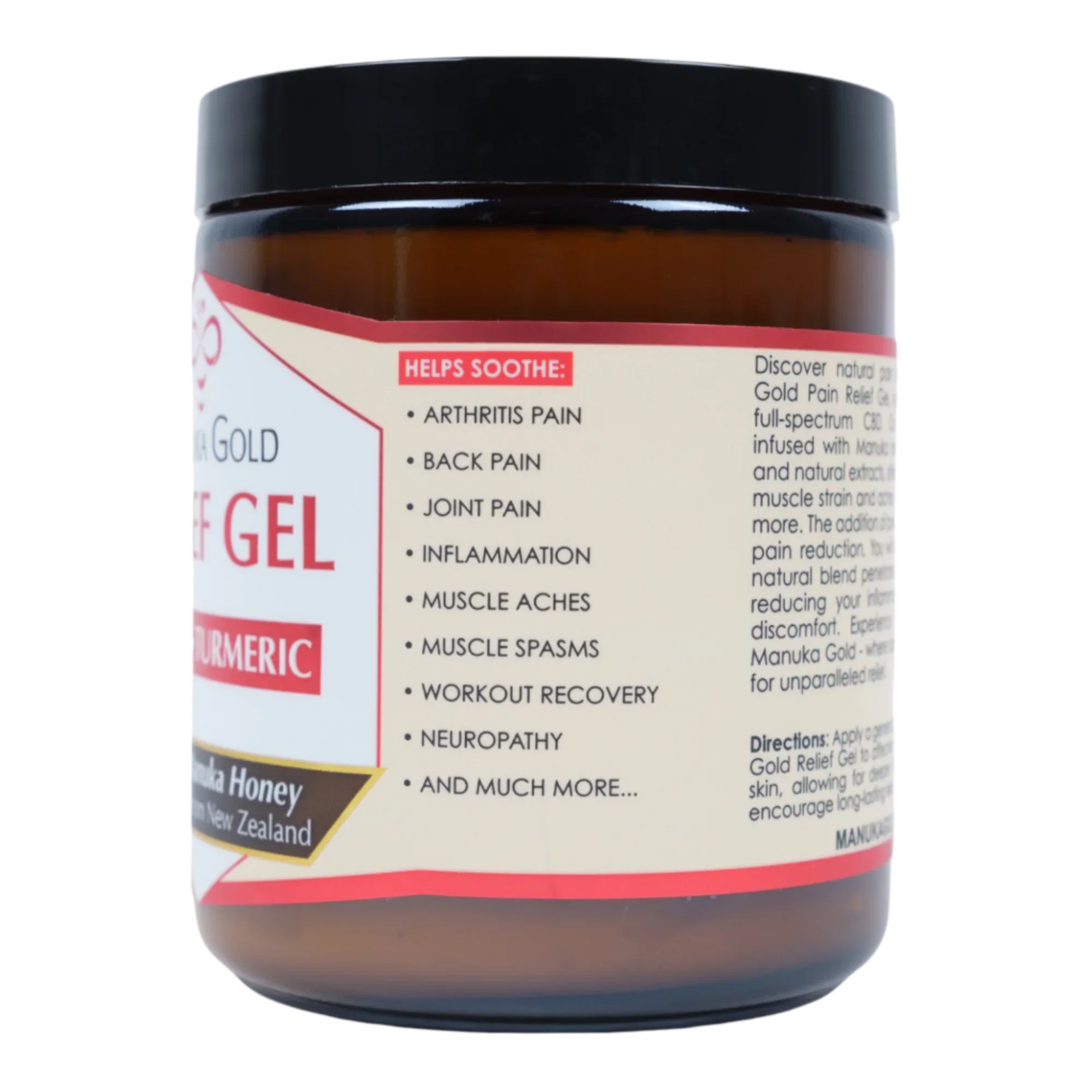 Manuka Comfort Cooling Gel | Aloe &amp; Botanicals (4 oz) - My American Goods