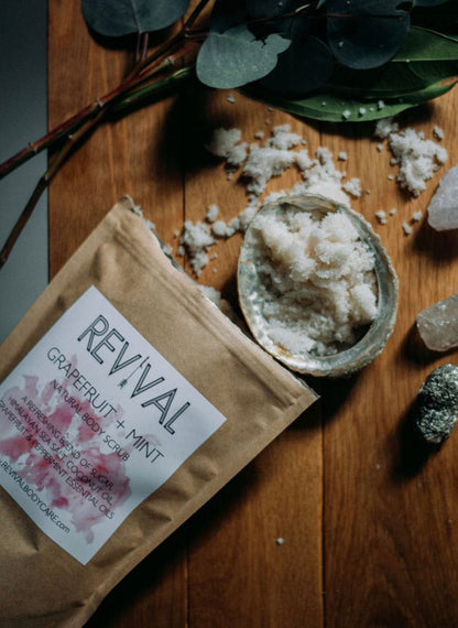 Revival Body Care BODY SCRUB GRAPEFRUIT + MINT BODY SCRUB