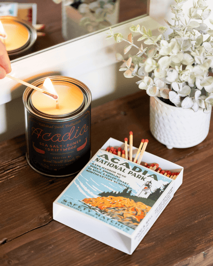 Good &amp; Well Supply Co. Acadia Vintage National Park Cabin Matches