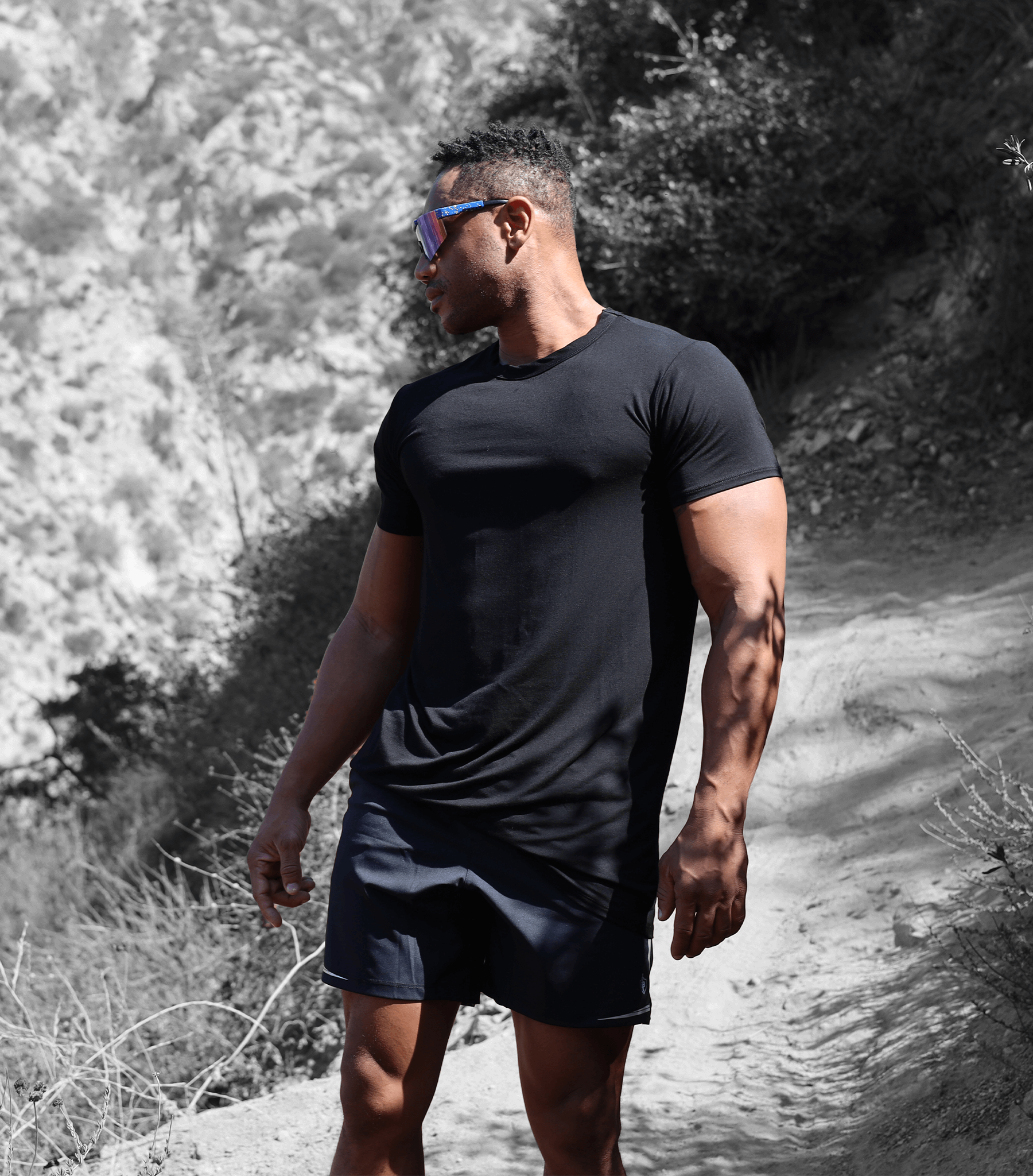 Bamtech Shirt Bamboo Aerotech T-Shirt - Black