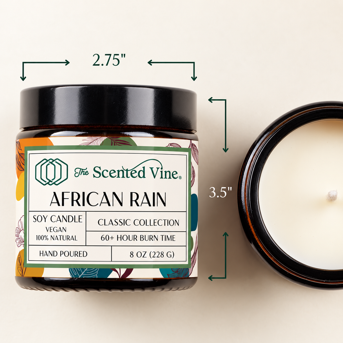 African Rain Soy Candle