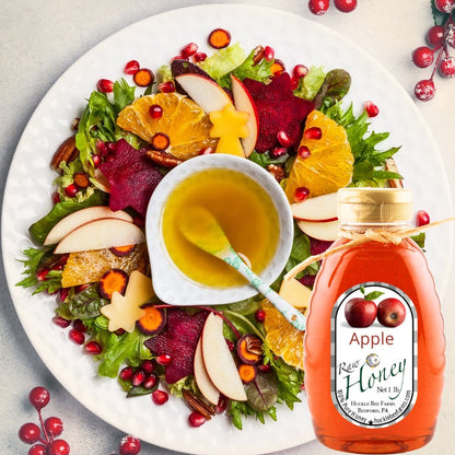 All Fall Favorite Apple Infused Honey