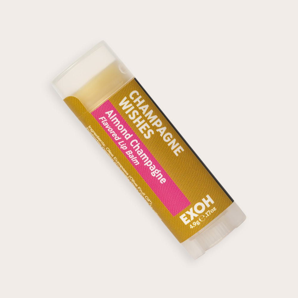 Lip balm stick with &