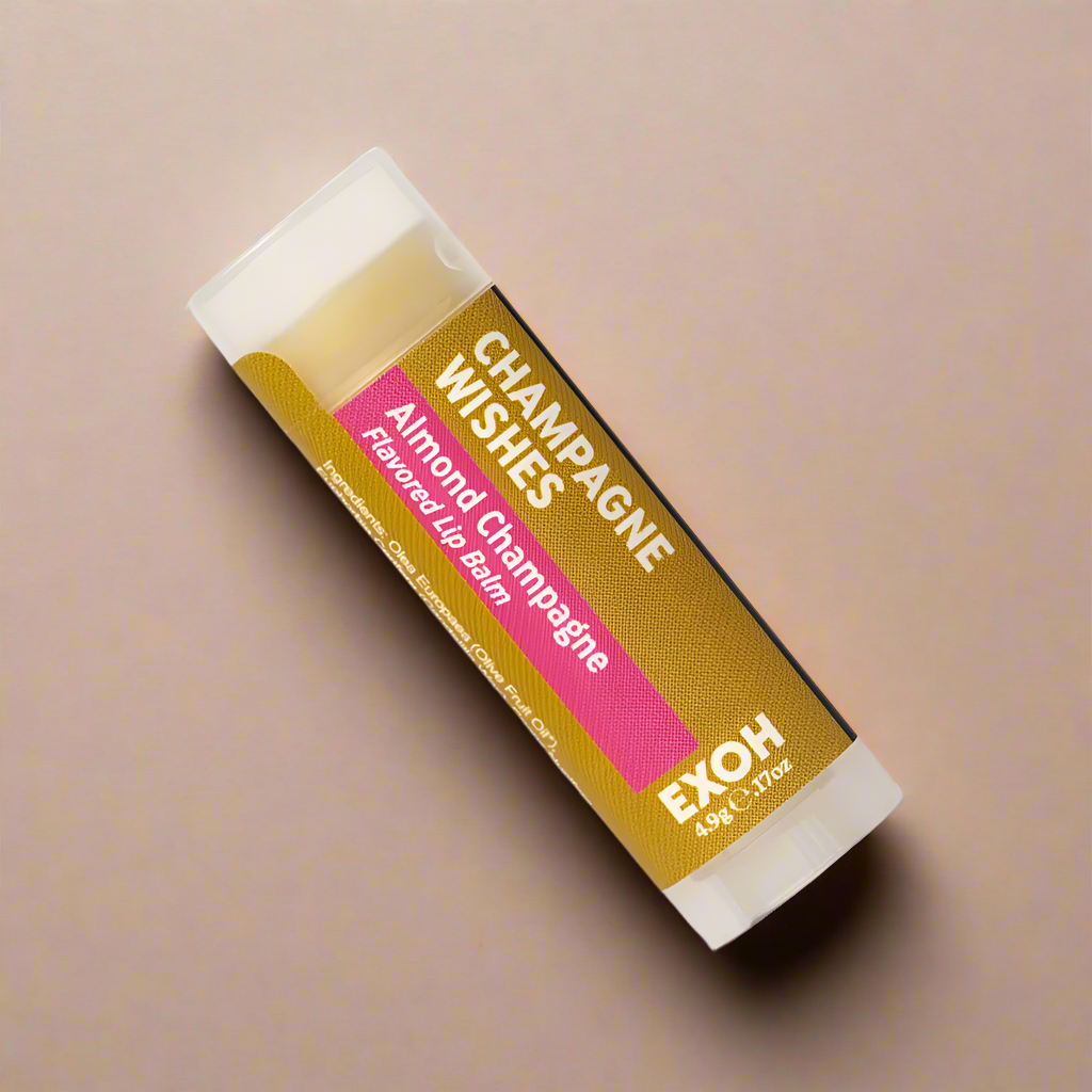 Almond Champagne Lip Balm - My American Goods