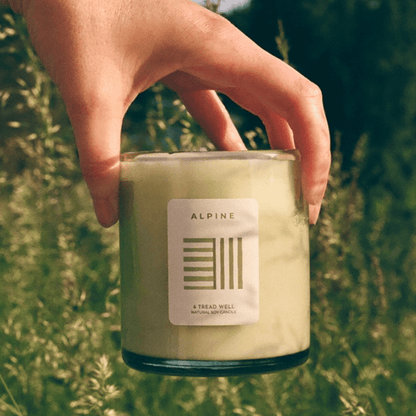 &amp; Tread Well Candle Natural Candle – Alpine