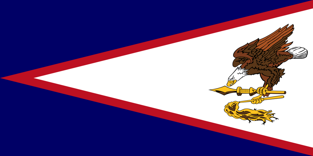 Flags Unlimited International Nylon Flags American Samoa