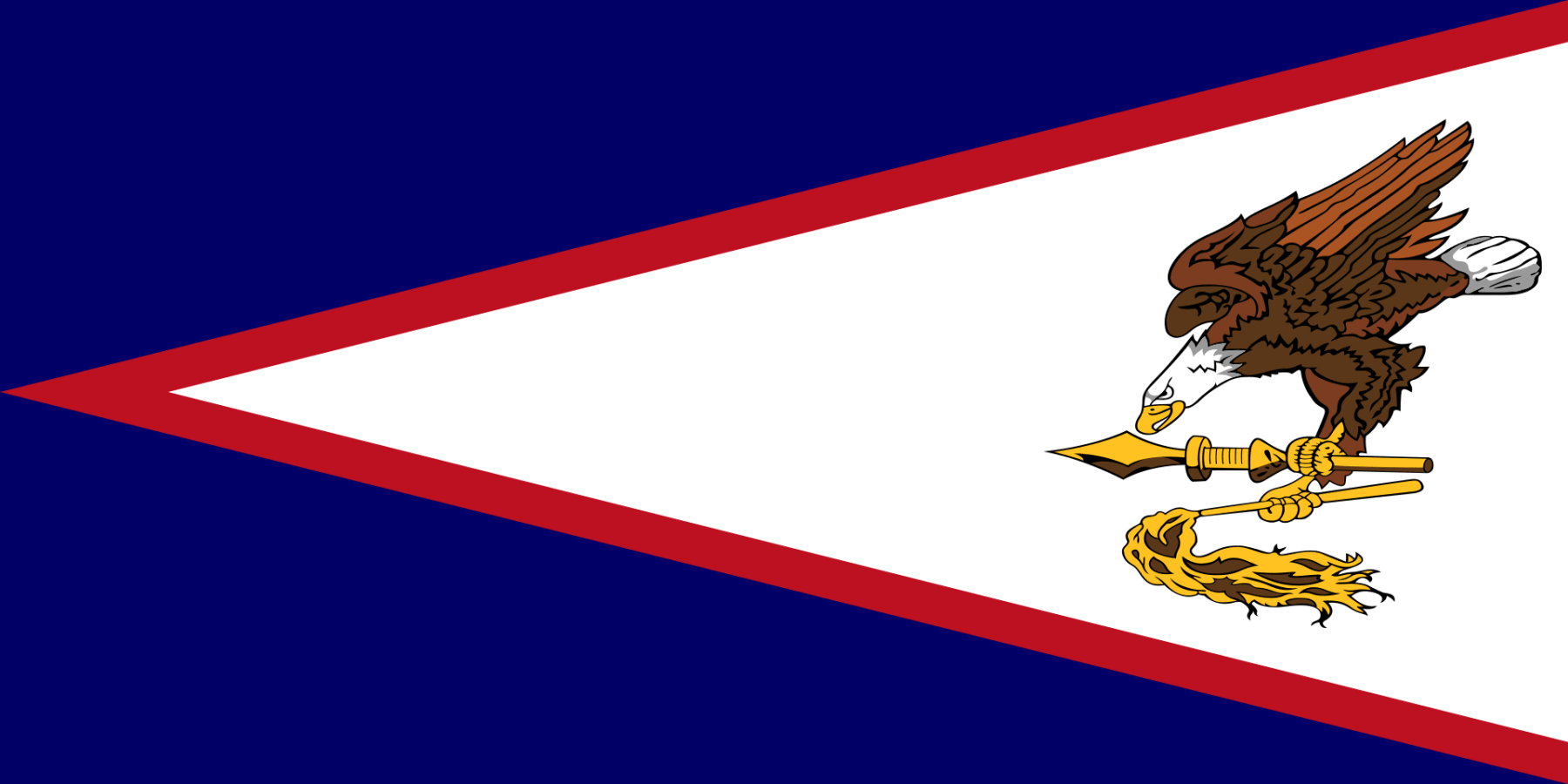 Flags Unlimited International Nylon Flags American Samoa