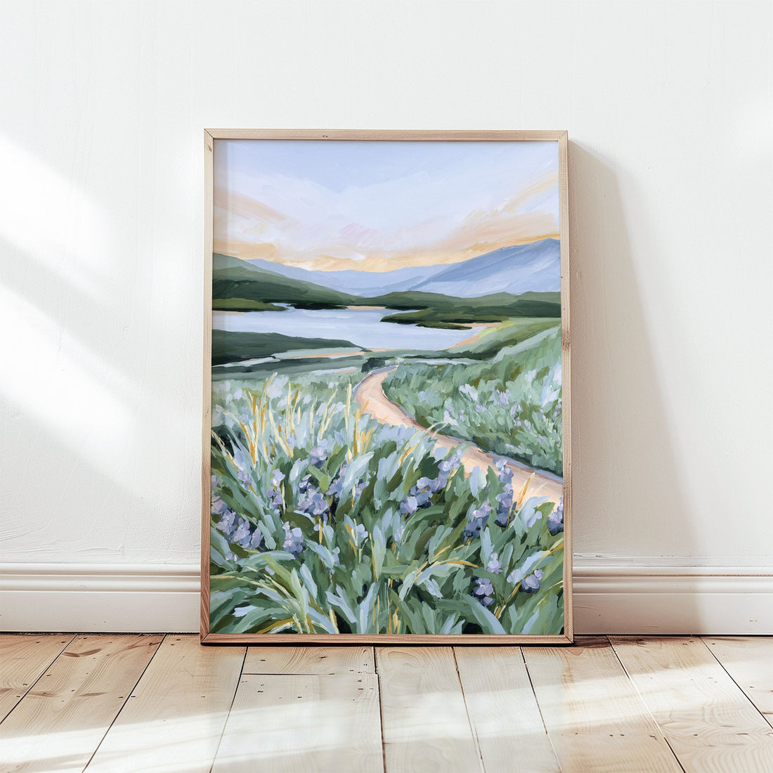 "Among the Wildflowers" Art Print
