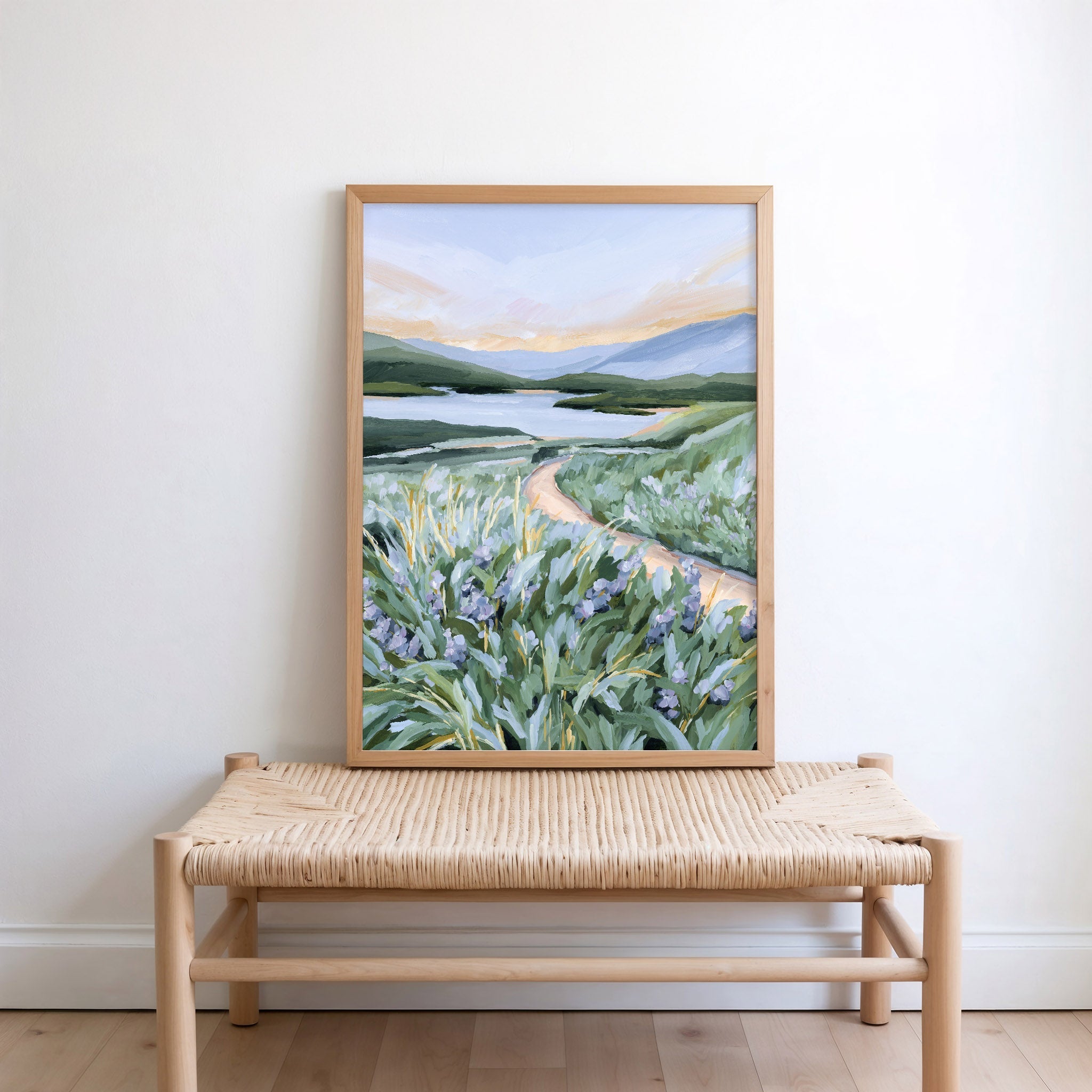 "Among the Wildflowers" Art Print