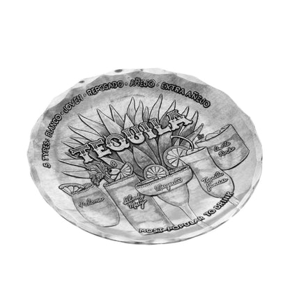 Anatomy of Tequila Coaster