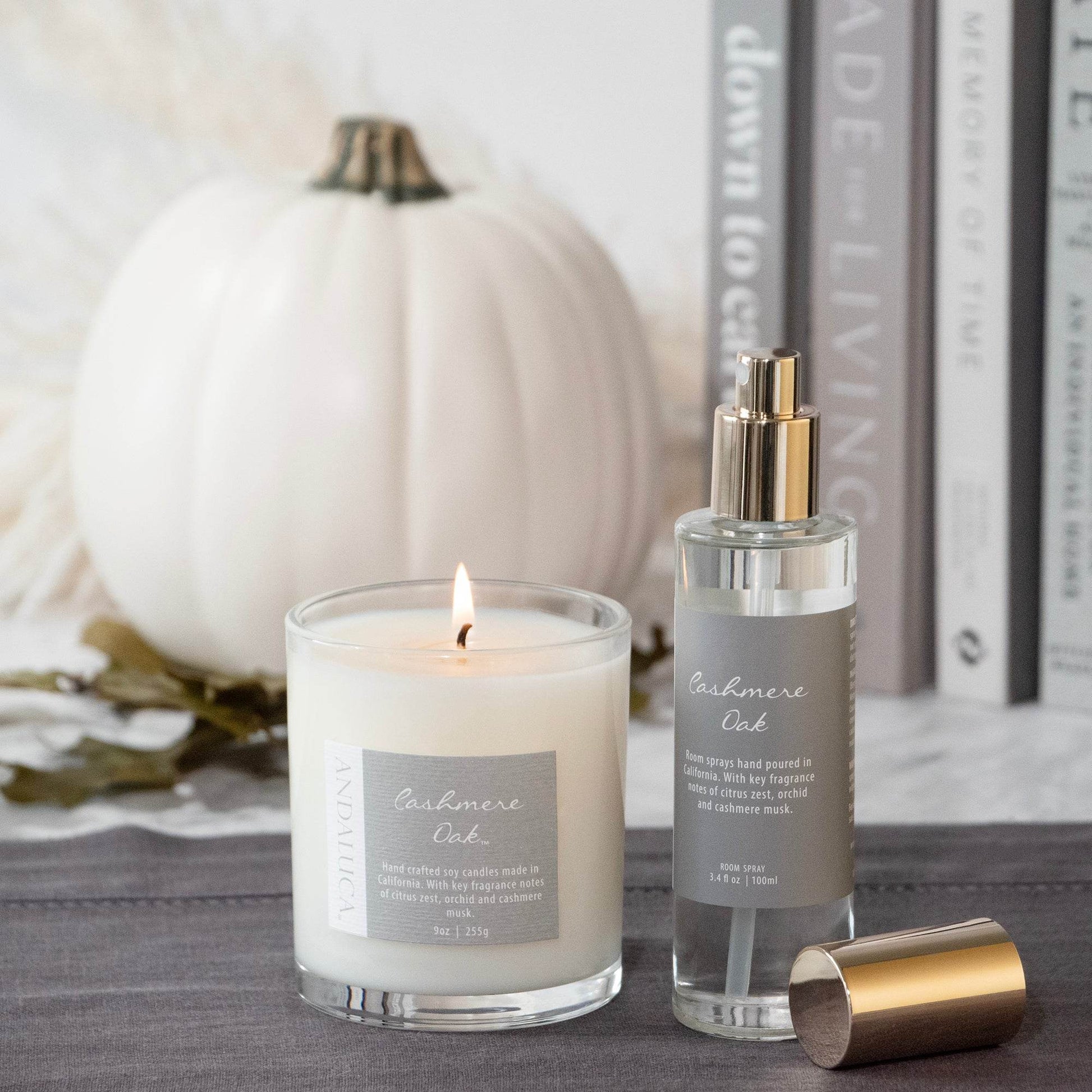 Cashmere Oak 9oz Candle - My American Goods
