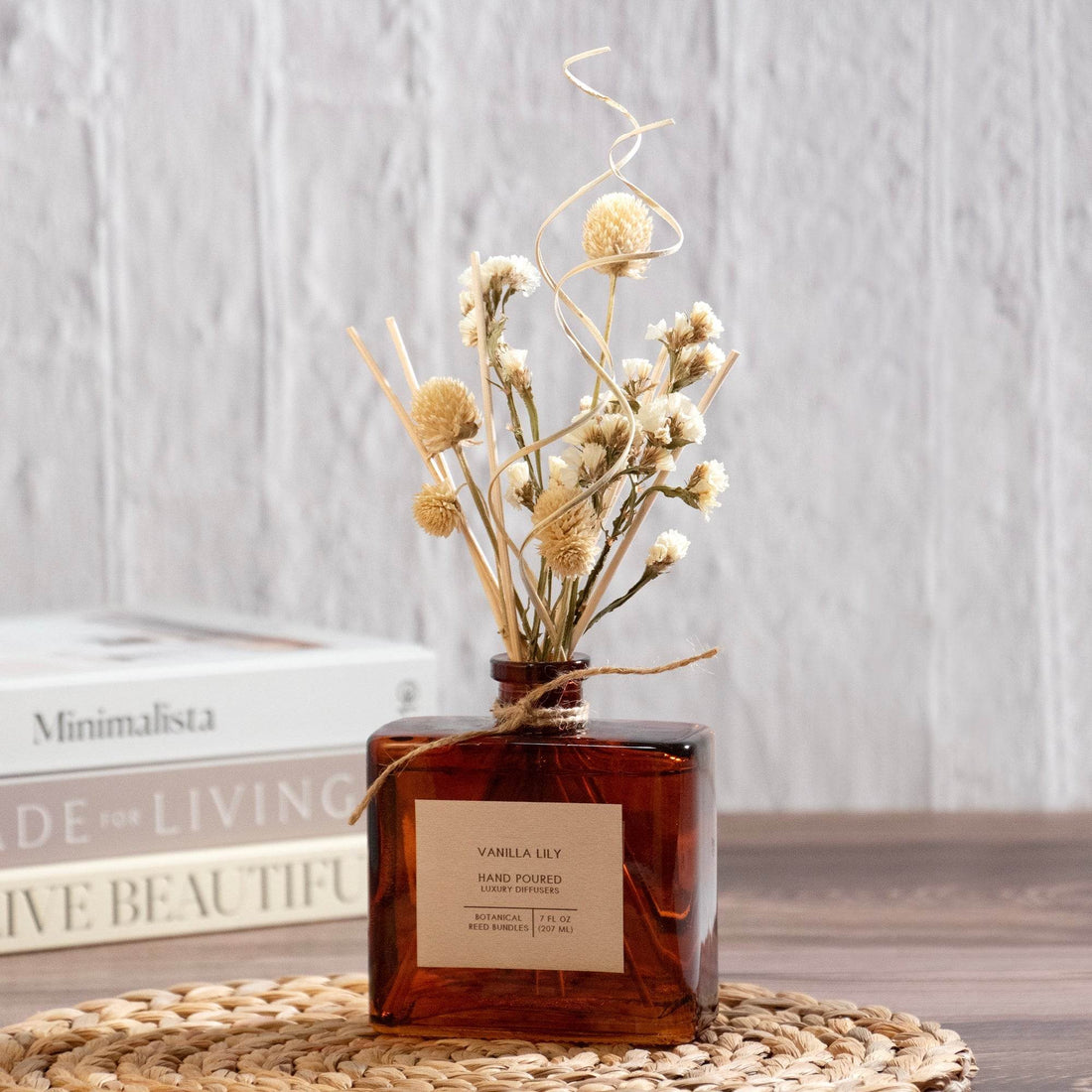 Vanilla Lily Bouquet Reed Bundle Fragrance Diffuser - My American Goods