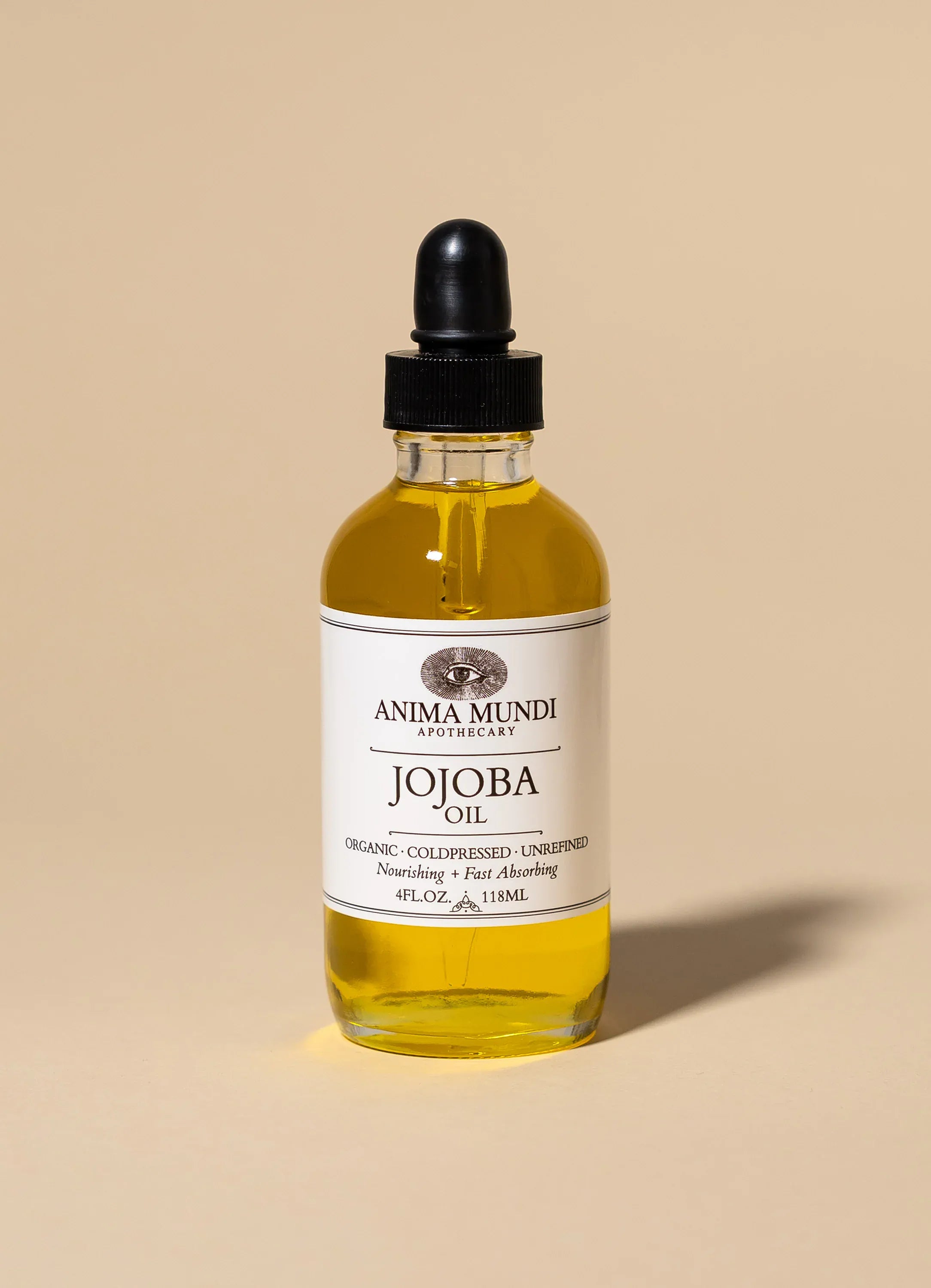 Anima Mundi JOJOBA OIL | Coldpressed, Unrefined - 4 fl oz