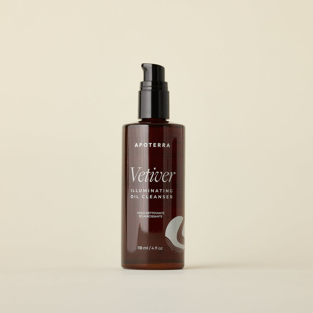 Apoterra Soap Full Size Vetiver Illuminating Oil Cleanser