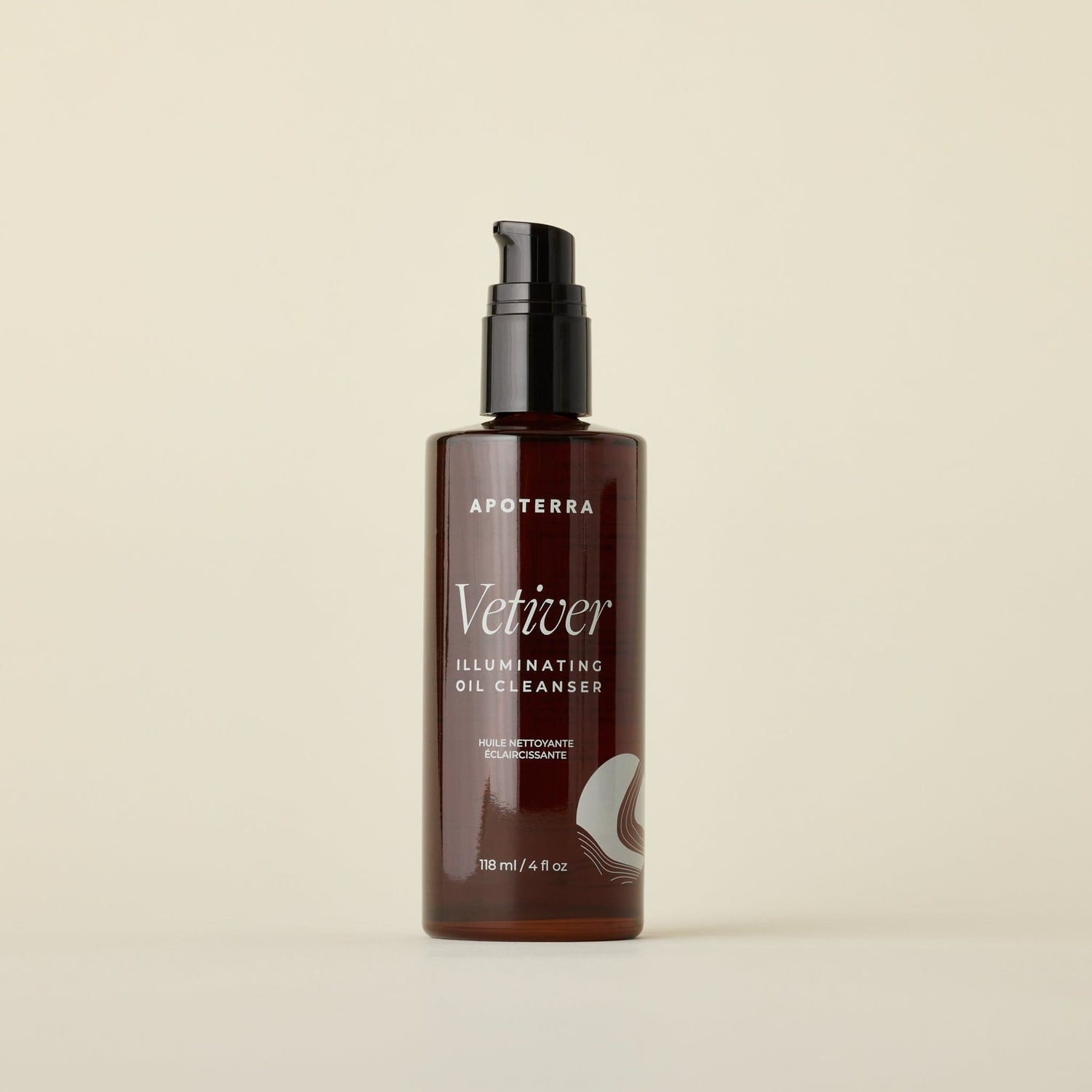 Apoterra Soap Full Size Vetiver Illuminating Oil Cleanser