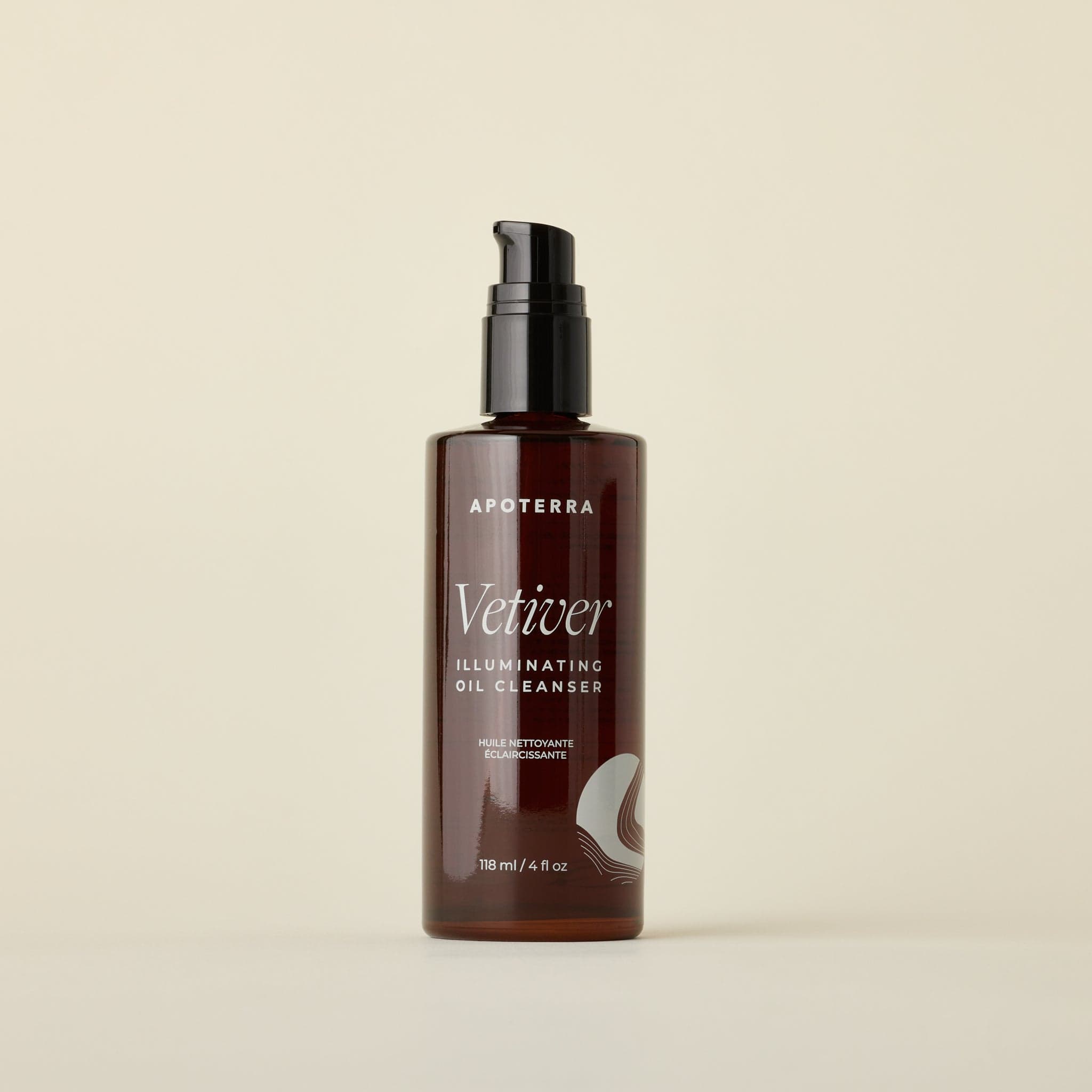 Apoterra Soap Full Size Vetiver Illuminating Oil Cleanser